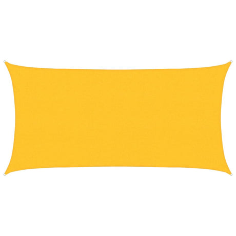 Vidaxl Zonnezeil 160 g m² 2,5x4,5 m jaune HDPE