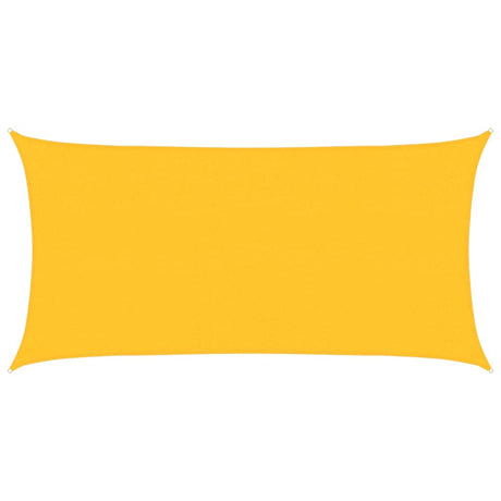 Vidaxl Zonnezeil 160 g m² 2,5x5 m en jaune HDPE