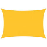 Vidaxl Zonnezeil 160 g m² rectangulaire 3,5x4,5 m jaune HDPE