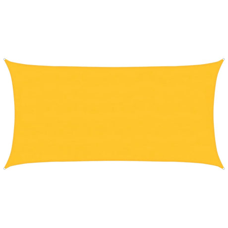 Vidaxl Zonnezeil 160 g m² rectangulaire 4x7 m jaune HDPE