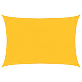Vidaxl Zonnezeil 160 g m² rectangulaire 5x6 m jaune HDPE