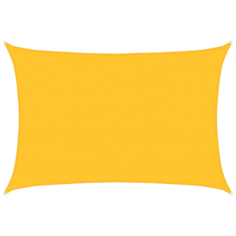 Vidaxl Zonnezeil 160 g m² rectangulaire 5x6 m jaune HDPE