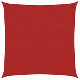 Vidaxl zonnenzeechen 160 g m² 3x3 m HDE Rot