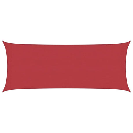 Vidaxl Zonnezeil 160 g m² 2x5 m HDPE rouge