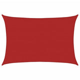 Vidaxl Zonnezeil 160 g m² 5x7 m HDPE rouge
