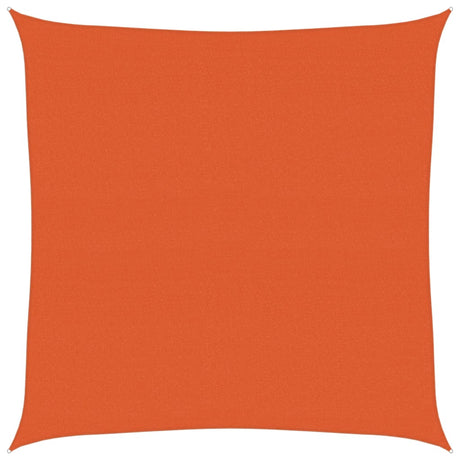 Vidaxl Zonnezeil 160 g m² carré 4x4 m HDPE Oranje