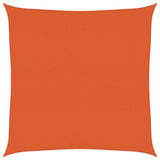 Vidaxl Zonnezeil 160 g m² Square 4x4 M Hdpe Oranje