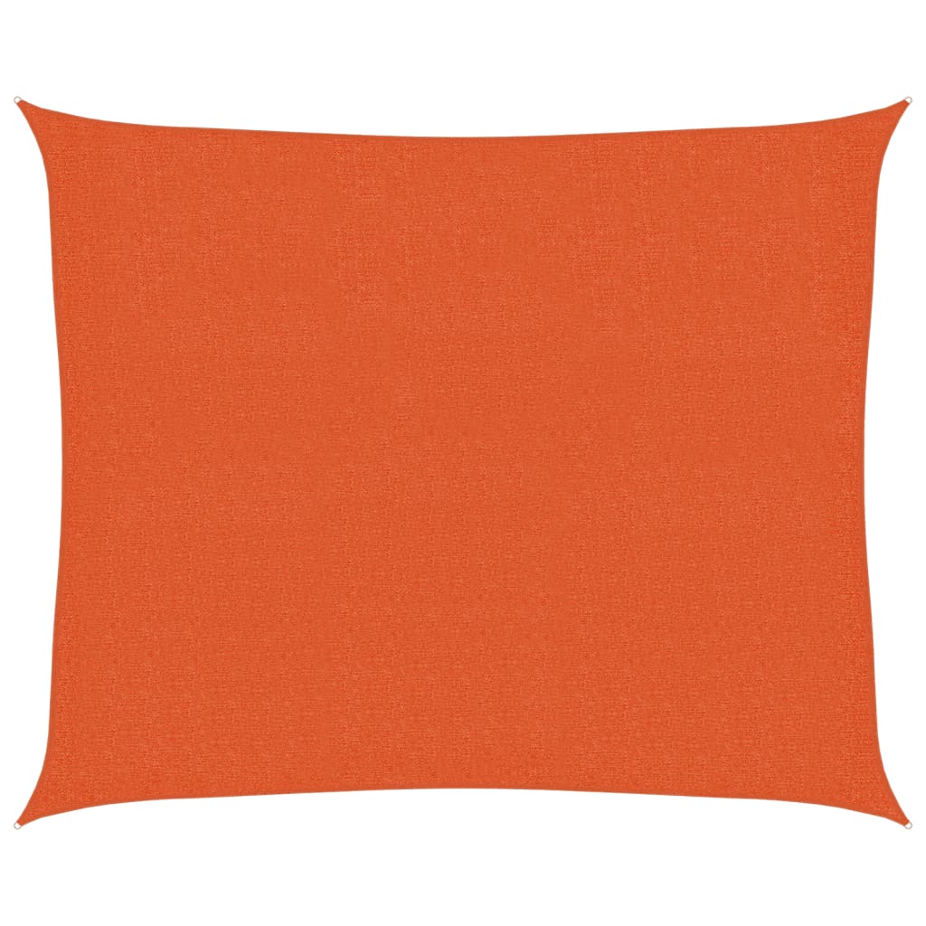 Vidaxl zonnenze 160 g m² 2.5x3 m hdpe oranje