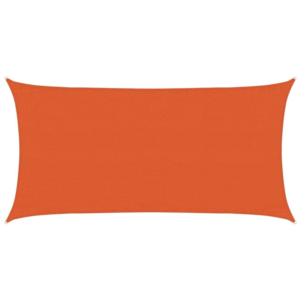 Vidaxl Zonnezeil 160 g m² Obdélníkový 3x6 m Hdpe Oranje