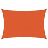 Vidaxl Zonnezeil 160 g m² rectangulaire 4x5 M HDPE Oranje