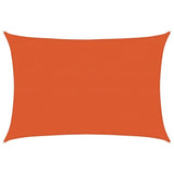 Vidaxl Zonnezeil 160 g m² rectangulaire 4x5 M HDPE Oranje