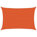 Vidaxl Zonnezeil 160 g m² rectangulaire 5x7 M HDPE Oranje