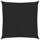 Vidaxl Zonnezeil 160 g m² 2x2 m HDPE noir