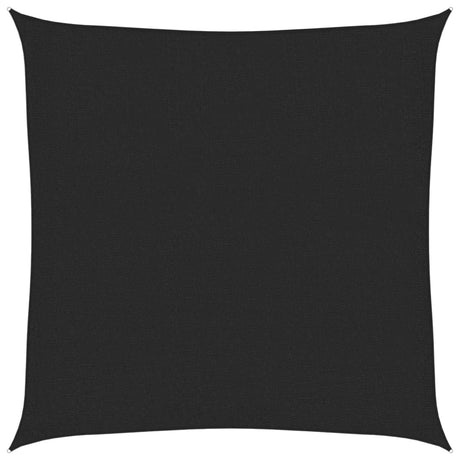 Vidaxl zonnezil 160 g m² 3,6x3,6 m HDPE noir
