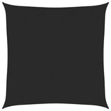 Vidaxl Zonnezeil 160 g m² 5x5 m HDPE noir