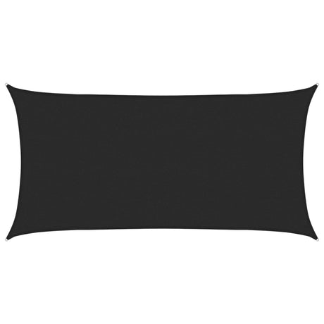 Vidaxl Zonnezeil 160 g m² 2x3,5 m HDPE noir