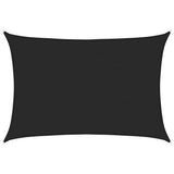 Vidaxl Zonnezeil 160 g m² 2,5x3,5 m HDPE noir