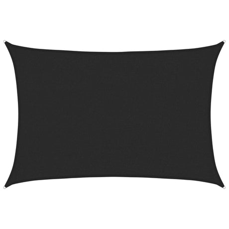 Vidaxl Zonnezeil 160 g m² 2,5x3,5 m HDPE noir