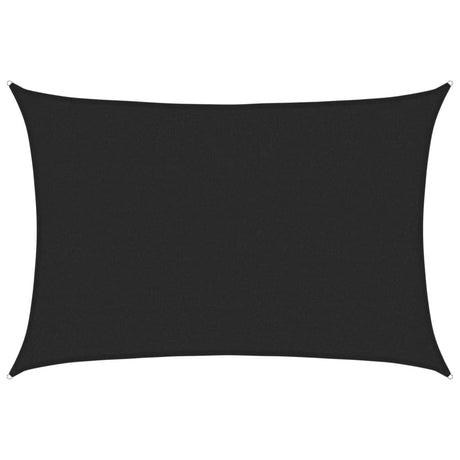 Vidaxl Zonnezeil 160 g m² 2,5x4 m HDPE noir