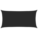 Vidaxl Zonnezeil 160 g m² 2,5x4,5 m HDPE noir