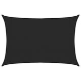 Vidaxl Zonnezeil 160 g m² 3x5 m HDPE noir