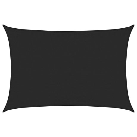 Vidaxl Zonnezeil 160 g m² 3,5x4,5 m HDPE noir
