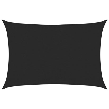 Vidaxl Zonnezeil 160 g m² 3,5x5 m HDPE noir