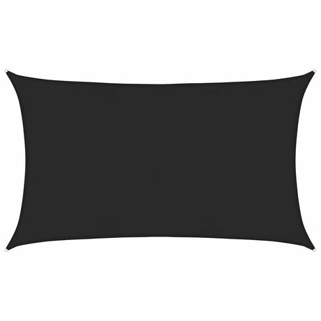 Vidaxl Zonnezeil 160 g m² 5x8 m HDPE noir