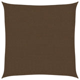 Vidaxl Zonnezeil 160 g m² 2x2 m HDPE Brown