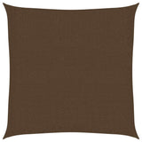 Vidaxl Zonnezeil 160 g m² 3x3 m HDPE Brown
