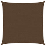 Vidaxl zonnenze 160 g m² 3.6x3.6 m hdps Brown