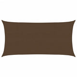 Vidaxl Zonnezeil 160 g m² 2x3,5 m HDPE Brown