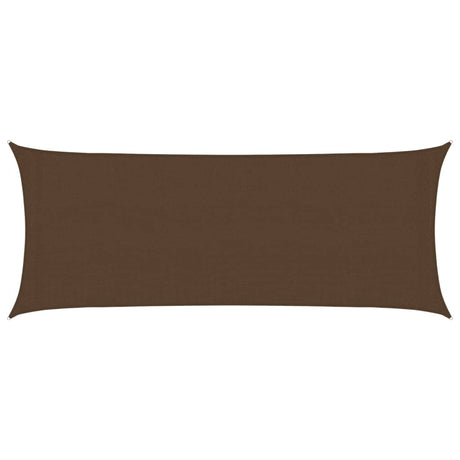 Vidaxl Zonnezeil 160 g m² 2x4,5 m HDPE Brown
