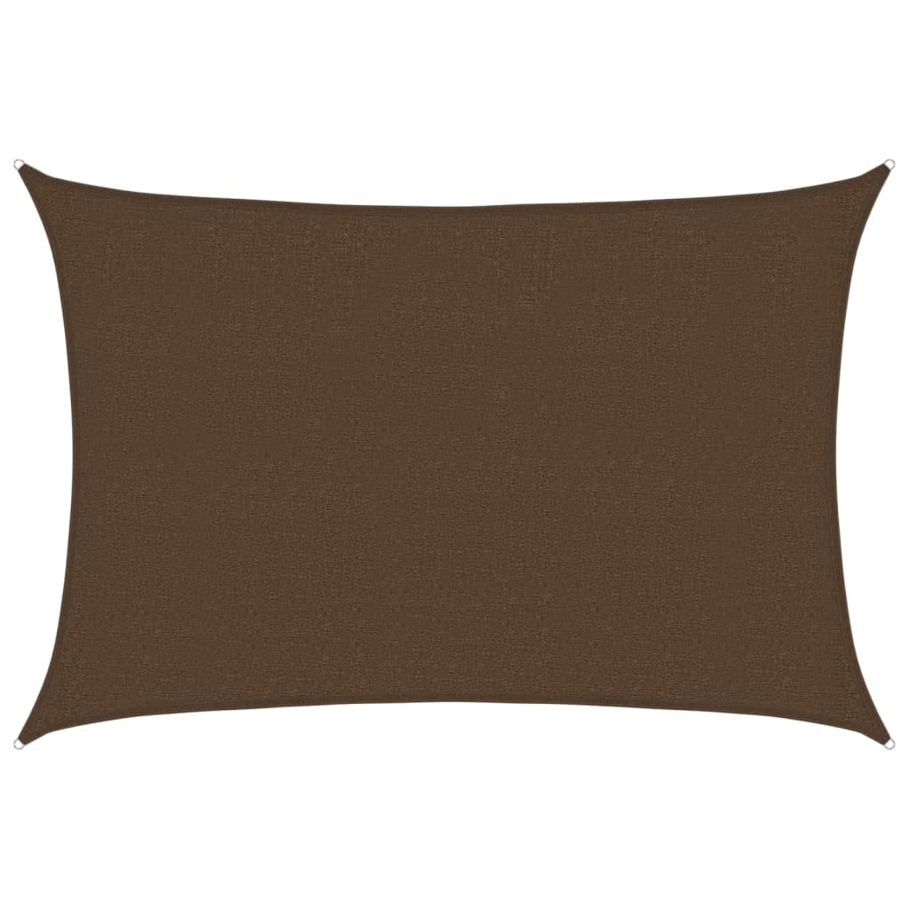 Vidaxl zonnästil 160 g m² 2.5x4 m HDE Brown