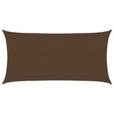 Vidaxl Zonnezeil 160 g m² 3x6 m HDPE Brown