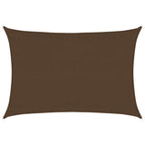 Vidaxl Zonnezeil 160 g m² 3,5x5 m HDPE Brown