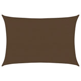 Vidaxl Zonnezeil 160 g m² 5x6 m HDPE Brown