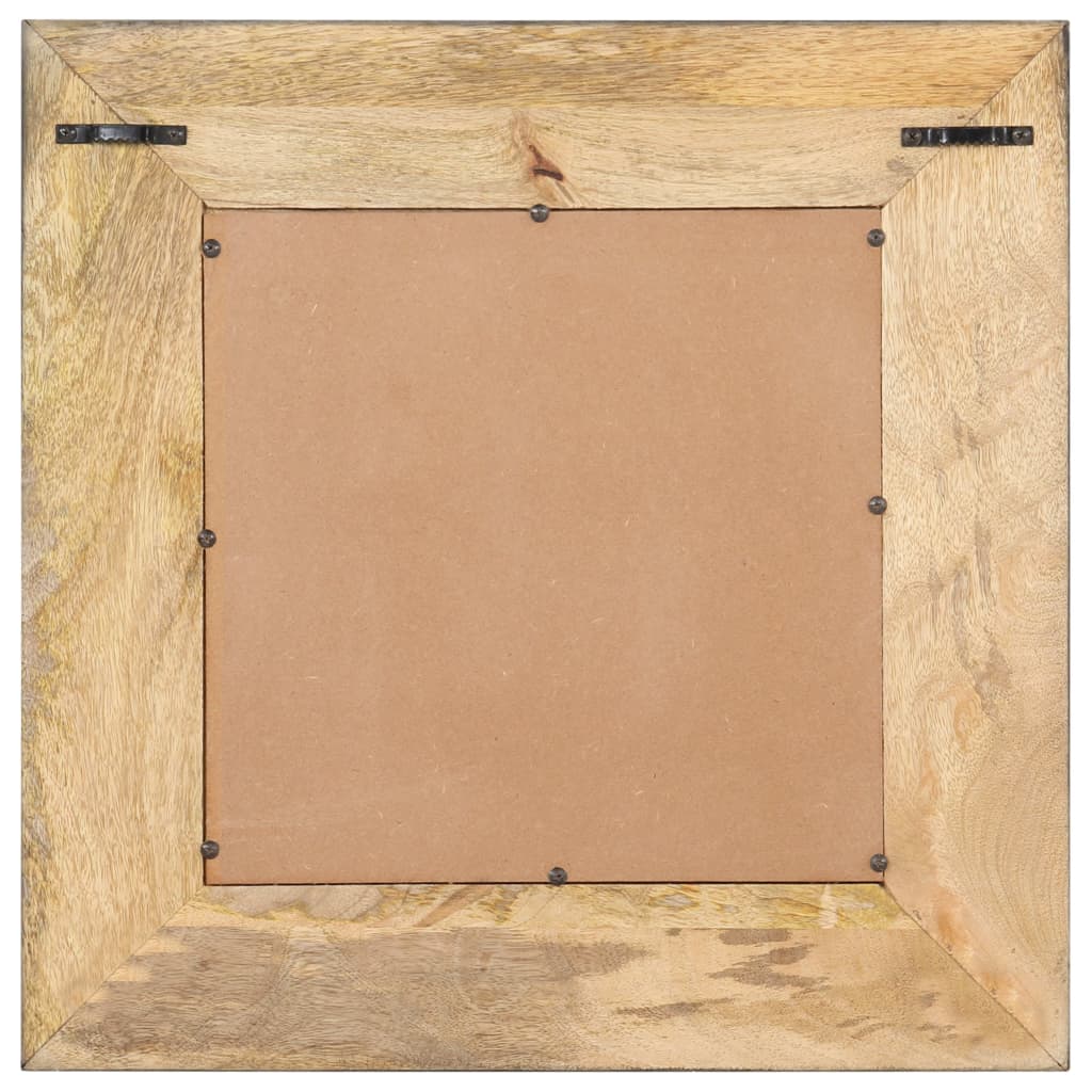 Vidaxl spiegel 50x50 cm massief mangohout