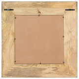 Vidaxl Mirror 50x50 cm en bois de mangue solide