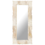 Vidaxl Mirror 110x50 cm trden mango bel