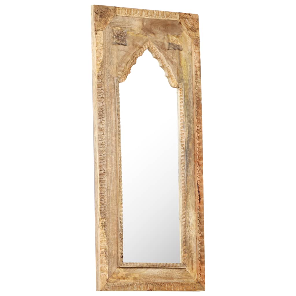 Miroir Vidaxxl 50x3x110 cm bois de manguier massif