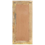 Miroir Vidaxxl 50x3x110 cm bois de manguier massif