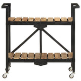 Vidaxl keukentrolley 87x36x81 cm massief mangohout