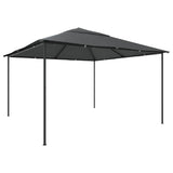 Vidaxl arbor 180 g m² 4x4x3 m de couleur anthracite