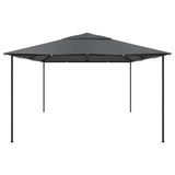 Vidaxl arbor 180 g m² 4x4x3 m de couleur anthracite