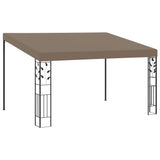 Vidaxl WallPrieel 4x3x2,5 m taupe