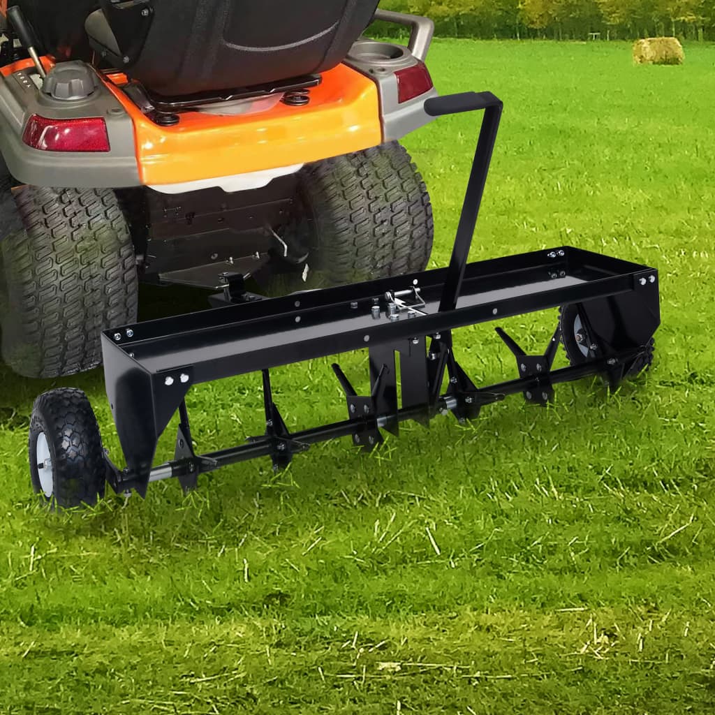 Vidaxl Gazon Achter för Ride -On Mower 102 cm