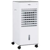 Vidaxl Air refroidisseur mobile 3-en-15 W 61x31x27 cm blanc et noir