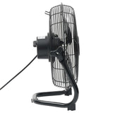 Vidaxl Ventilateur de plancher 3 vitesses 115,2 W 60 cm noir