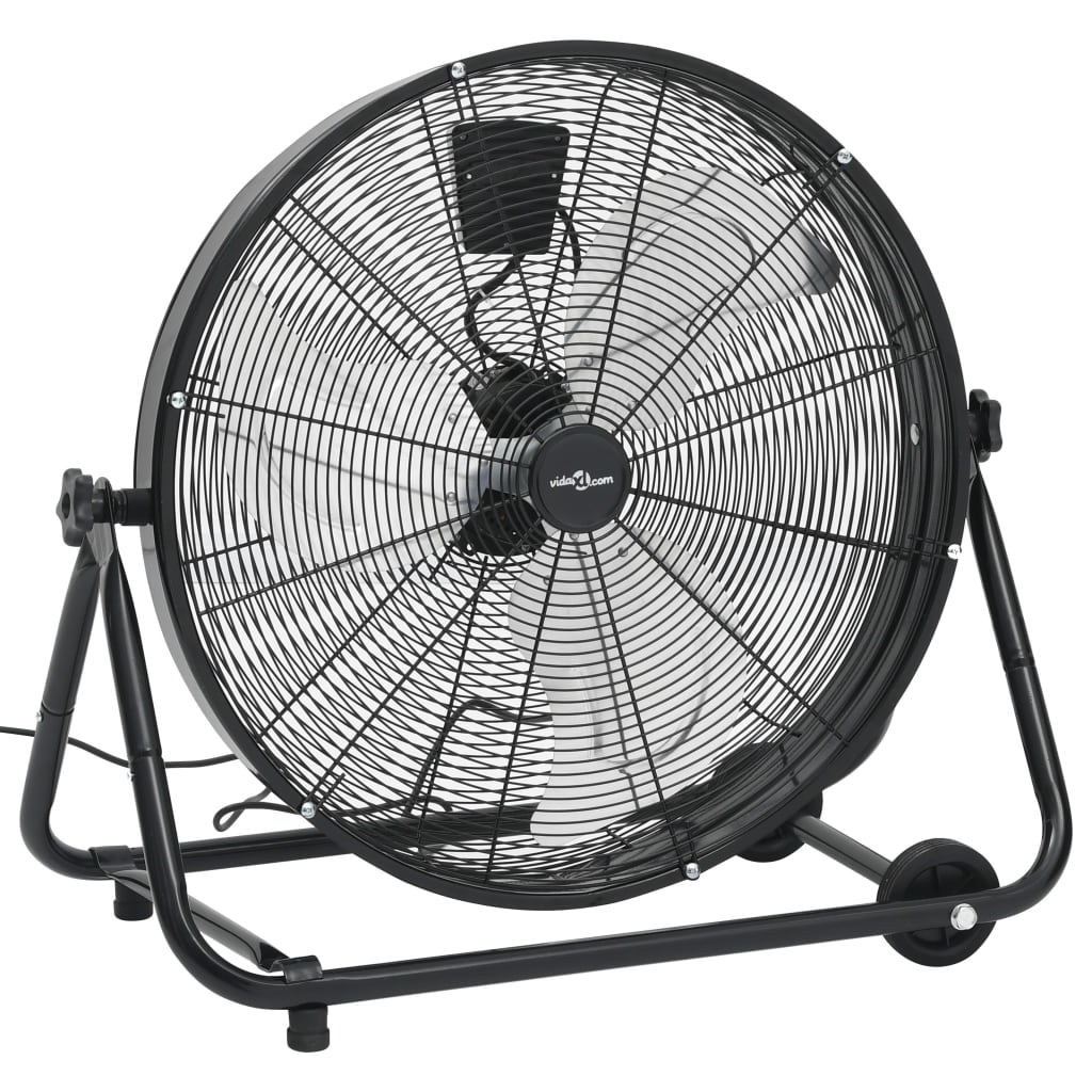 Vidaxl Trumbler Ventilator Industrial 172.5 W 60 cm Negro